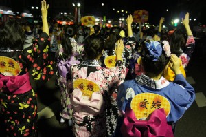 豊橋祭り　総踊り